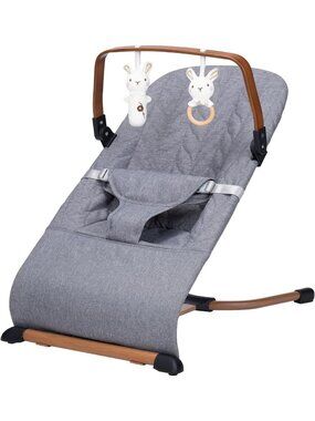Portable Baby Bouncer Seat for Infants 0-12 Months, 3 Recline Positions